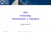 UD1 E learning: Introduzione e Standard · – Saper entrare nella piattaforma Moodle e creare un corso – Saper entrare nella piattaforma IWT e creare un corso – Saper cambiare