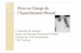 Prise en Charge de l’Epanchement Pleuralsplf.fr/wp-content/uploads/2014/12/BrouchetLGOLF09.pdf · 2015-01-15 · l’Epanchement Pleural L. Brouchet, M. Humeau Service de Chirurgie