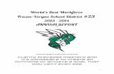 Frazee-Vergas School District #23 2013 - 2014 ANNUAL REPORT€¦ · Frazee-Vergas School District #23 2013 - 2014 ANNUAL REPORT School Board Adopted 10/13/2014 Clarity precedes mastery
