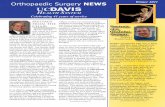 Winter 2011 Orthopaedic Surgery NEWS UCDAVIS …...Winter 2011Orthopaedic Surgery NEWS UCDAVIS He a l t H Sy S t e m Celebrating 41 years of service Message From The Chair A s the