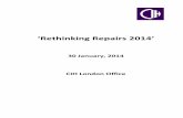 ‘Rethinking Repairs 2014’ pdfs/Beckys PDFs... · service is a valuable department utilised by the Group to do so. This session aims to describe and explain how we, as the Repairs