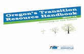 Resource Handbook Oregon’s Transition 2017-18 Investing in the …5c2cabd466efc6790a0a-6728e7c952118b70f16620a9fc754159.r37.cf1.rackcd… · 2017-10-25 · Checklist for Planning
