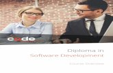 Diploma in - Code Institute · Diploma In Software Development Option 1, Classroom : Guaranteed to be a qualified web developer in 12 weeks with our structured, accelerated full-time