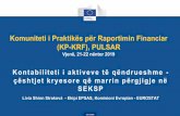 Komuniteti i Praktikës për Raportimin Financiar (KP-KRF ... · publik, përdorimin e kontabilitetit me të drejta dhe detyrime të konstatuara dhe, në veçanti, pasqyrën e bilancit