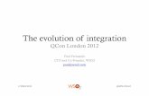 QCon London 2012...© WSO2 2012 @pzfreo #wso2 The evolution of integration QCon London 2012 Paul Fremantle CTO and Co-Founder, WSO2 paul@wso2.com© WSO2 2012 @pzfreo #wso2 File …