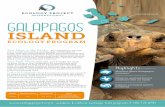 Isla Santa Cruz GALAPAGOS · George’s Monument Days 8-9: Isabela Island • Snorkel in the Galapagos Marine Reserve • Explore hypersaline lagoons & spend time kayaking • Visit