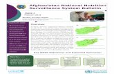 Afghanistan National Nutrition Surveillance System Bulletin · 2018-03-12 · PAGE 3 ISSUE 3 AFGHANISTAN NATIONAL NUTRITION SURVEILLANCE SYSTEM BULLETIN Anthropometric results: Threshold