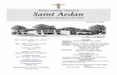 Roman Catholic Church of Saint Aedan · 2019-09-18 · MARIE GARTNER Religious Education Coordinator PARISH HOUSE TEL 735-7405 - FAX 735-4125 ... WEDNESDAY of EASTER 3/30 – PREP