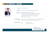 Alec MARECHAL -RESUME - Just in Time Management Group · Alec MARECHAL -RESUME Alec Maréchal (66) Associate Partner Just in Time Management (JiTM) Assisting head of middle size companies.