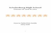Schulenburg High Schoolschulenburgisd.net/UserFiles/Servers/Server_336431... · Schulenburg High School Classes of 2016 & 2017 Course Selection Guide 2015-2016 . 2 ... have multiple