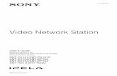 Video Network Station - Change Country · Depending on your system, certain displays or illustrations in the User’s Guide, when printed out, may differ from those that appear on