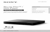 Blu-ray Disc™ / DVD Player Playback · 3 BDP-S6500/BDP-BX650 4-571-032-11(1)E:\SONY master page=right DVD\SD140040\4571032111_US\020WAR.fm For United States customers. Not applicable