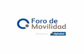 Presentación de PowerPoint - Alphabet€¦ · Universidad Granada de Universitat Autònoma de Barcelona . Foro de Movilidad . Foro de Movilidad