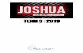 Joshua STUDY BOOKLET · The book of Joshua relates Israel’s conquest of the land of Canaan in accordance with the LORD’s promises. It is the ‘literary bridge’ between Israel’s