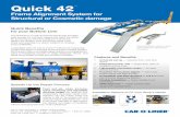 Quick 42 - Car-O-Liner · Easy access; lightweight, removable, ramps allow quick and easy access to the vehicle and are adaptable to suit wide and narrow wheelbases. Precise information