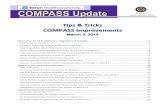 Tips Tricks COMPASS Improvements - Setondoctors.seton.net/templates/DoctorLink/Assets/2014mar_5_adult_cp… · Tips & Tricks COMPASS Improvements ... o SMCA & SSW March 18, 2014 ...