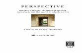 PERSPECTIVE - Free Bible Studies for Women€¦ · “Perspective” — a measured or objective assessment of a situation, giving all aspects their comparative importance Through