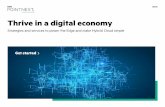 Thrive in a digital economy - HPE Zone · models to accelerate innovation? Or improve business agility to pounce on new opportunities faster? Help is on its way. HPE Pointnext brings
