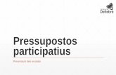 Pressupostos - Deltebredeltebre.cat/.../2015/12/Pressupostos-participatius.pdfPressupostos participatius Presentació dels resultats Dades pressupostos participatius 2016 vots INVERTEIX