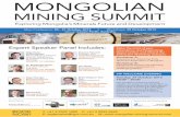 Expert Speaker Panel Includes - WordPress.com...• Mining revenue management challenges in Mongolia • The impact of mining on capital market development in Mongolia Jargal Dambadarjaa,