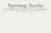 Spring Scala - files.meetup.comfiles.meetup.com/11921292/Spring Scala - Sneaking Scala into your... · Apache Camel Spring Scala (Spring Source aka VMware aka Pivotal) 7 years of