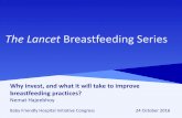 The Lancet Breastfeeding Series - WHO...7.28 1.54 6.48 8.22 9.17 3.06 5.76 7.28 Unfavours Favours -16.3 0 16.3 Breastfeeding protects against: • Acute otitis media (