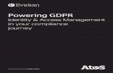 Powering GDPR - Evidian · Insider threat is one of the most discussed topics in cybersecurity and remains a huge challenge for organizations. According to Verizon Enterprises, 25%