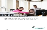 Automated IT Management & Business Service Assurance · Infosim® is a leading manufacturer of automated Service Fulfillment and Service Assurance solutions for Telcos, ISPs, Managed
