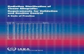 Radiation Sterilization of Tissue Allografts: Requirements ... · Radiation Sterilization of Tissue Allografts: Requirements for Validation and Routine Control A Code of Practice