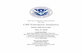 DHS/CBP/PIA-063 CBP Enterprise Analytics...DHS/CBP/PIA-063 CBP Enterprise Analytics Page 1 Abstract U.S. Customs and Border Protection (CBP) maintains large, unstructured, transactional