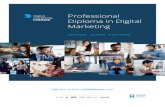 Professional Diploma in Digital Marketing · The Professional Diploma in Digital Marketing will help you kickstart an exciting, dynamic career or advance an existing one. ... Social