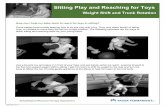 Sit - Sitting Play and Reaching for Toys · Some babies have trouble learning how to sit and play with a toy. They may seem fearful of falling over, or hesitant to move from the secure
