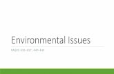 Environmental Issues...Environmental Issues PAGES 435-437, 440-443. Earth’s Layers ... Environmental Science •The study of the interactions between humans and their environment.