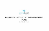 PROPERTY BIOSECURITY MANAGEMENT PLAN€¦ · Web viewTraining records can be used to support legislation and industry programs, demonstrate due diligence in your biosecurity and WHS