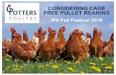 CONSIDERING CAGE FREE PULLET REARING...•A 3rdgeneration family farming business •UK’s largest independent supplier of quality pullets for over 50 years •Cage Free Equipment