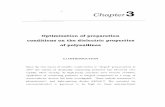 Optimization ofpreparation conditions on the dielectric ...shodhganga.inflibnet.ac.in/bitstream/10603/2947/10/10_chapter 3.pdf · persulphate as initiator in the presence of 1.rtt