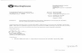 Transmittal of Westinghouse Document, 'Operational Assessment … · 2012-11-19 · AP1000 DOCUMENT COVER SHEET TDC: Permanent File: S-RFS#: RFS ITEM #:AP1000 DOCUMENT NO. REVISION