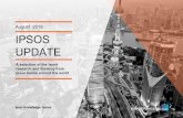 UPDATE August 2016 IPSOS · UPDATE August 2016 A selection of the latest research and thinking from ... Results from Europe, the Middle East and Africa The annual release of The Ipsos
