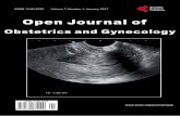 OJOG.Vol07.No01.Jan2017.pp1-154 · ISSN Online: 2160-8806 ISSN Print: 2160-8792 Table of Contents ... Pulsed Umbilical Artery Doppler Ultrasound Findings in Management of High-Risk