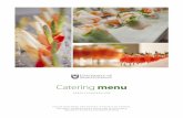 Catering menu - University of Saskatchewan · Catering menu PLATTERS Morning citrus fruit tray Arrangement of orange, grapefruit, pineapple and strawberries 19.95 (small serves 8-14)