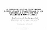 LA COSTRUZIONE DI COMPETENZE DISCIPLINARI E …oldsite.usr.sicilia.it/attachments/article/1166/2... · 2017-04-03 · • Individuare le strategie appropriate per la soluzione di