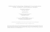 Enhancing Technology-Mediated Communication: Tools, …reports-archive.adm.cs.cmu.edu/anon/hcii/CMU-HCII-07-102.pdf · 2008-08-07 · Enhancing Technology-Mediated Communication: