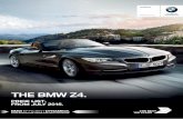 THE BMW Z4. - Group 1 Auto THE BMW Z4. PRICE LIST. FROM JULY 2016. BMW EFFICIENTDYNAMICS.LESS EMISSIONS. MORE DRIVING PLEASURE. The Ultimate Driving Machine The BMW Z4 CONTENTS. Page