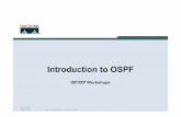 Introduction to OSPF - PacNOG · Router LSA (Type 1) •Describes the state and cost of the router’s links to the area •All of the router’s links in an area must be described