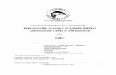 Improving the Accuracy of Atlantic Salmon Conservation ... report... · Atlantic salmon eggs for all areas accessible by Atlantic salmon within the catchment. Essentially, based on