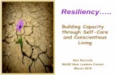 Resiliency · The Resilient Advantage . How Resilient Are You? 80 or higher…very resilient 65-80… better than most ... “Highly resilient people are flexible, adapt to new circumstances