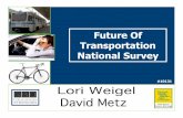 Future Of Transportation National Survey of Transp Natl Survey March10.pdf · Future of Transportation National Survey – March 2010 Accountable Government officials must be held