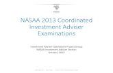 NASAA 2013 Coordinated Investment Adviser Examinationsnasaa.cdn.s3.amazonaws.com/wp-content/uploads/2013/10/IA... · 2015-08-06 · 2013 Reported Examinations 1,130 advisers between