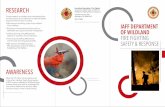 RESEARCH International Association of Fire Fighters ... International Association of Fire Fighters Occupational Health, Safety and Medicine Wildland Fire Fighting Safety and Response