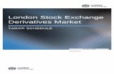 Derivatives Market - London Stock Exchange Group · 3. IOB derivatives Fee Schedule 7 All non-Market Maker accounts 7 Market Makers accounts 8 4. Norwegian derivatives Fee Schedule